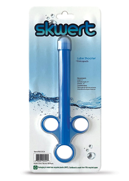 Skwert Lube Shooter - Blue Lube Applicator - 15 ml