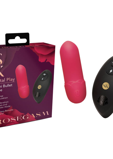 ROSEGASM PETAL PLAY MINI BULLET VIBE -