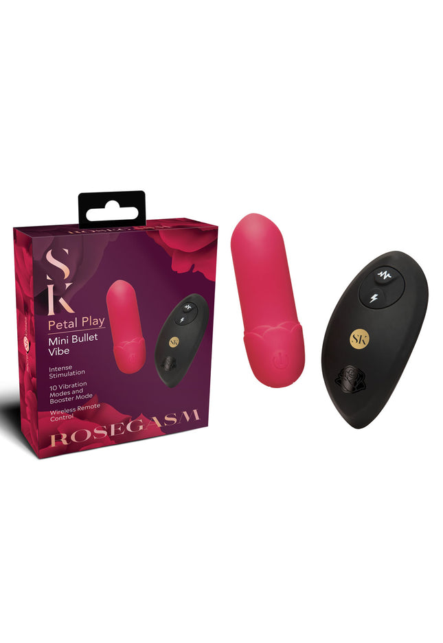 ROSEGASM PETAL PLAY MINI BULLET VIBE -