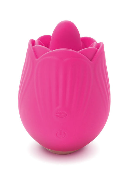 Skins Rose Buddies - The Rose Flix - Pink USB Rechargeable Flicking Rose Stimulator
