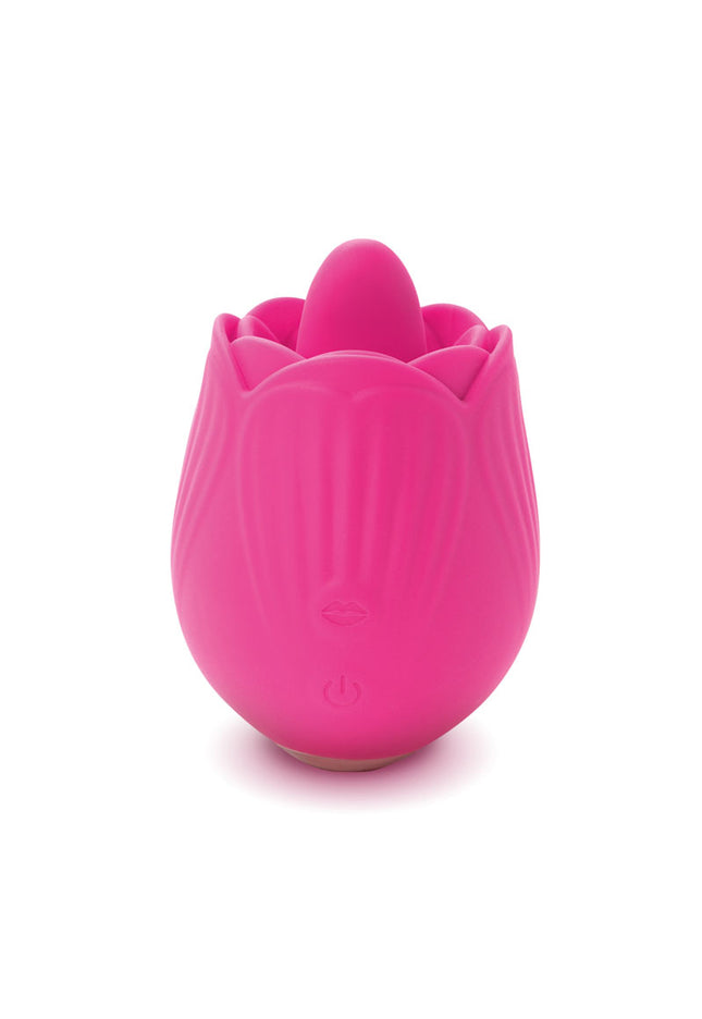 Skins Rose Buddies - The Rose Flix - Pink USB Rechargeable Flicking Rose Stimulator