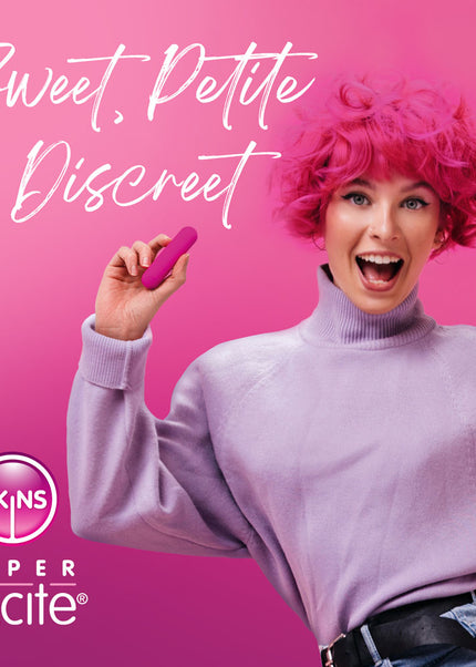 Skins Super Excite Rechargeable Pink Bullet - Pink USB Rechargeable Bullet