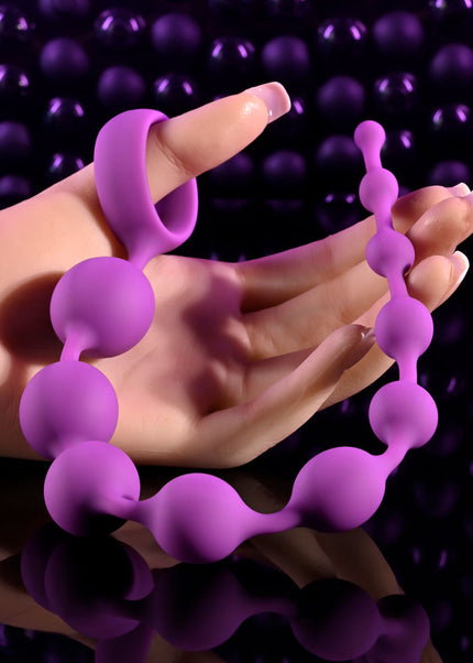 Selopa BEADED ADVENTURE - Purple 35.5 cm Anal Beads