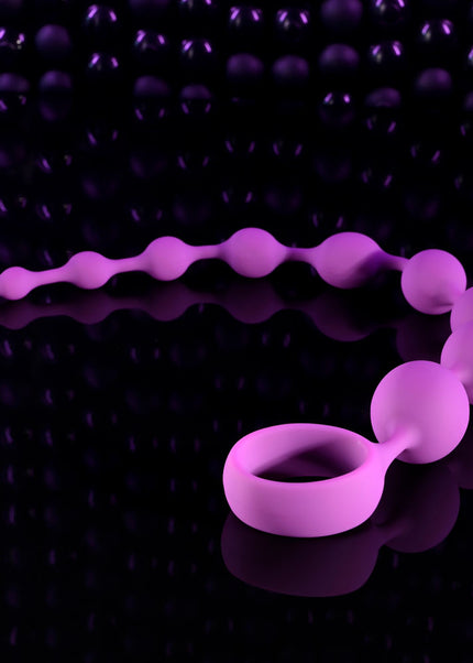 Selopa BEADED ADVENTURE - Purple 35.5 cm Anal Beads