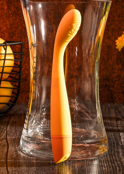 Selopa LEMON SQUEEZE - Yellow 18.4 cm USB Rechargeable Vibrator