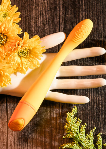 Selopa LEMON SQUEEZE - Yellow 18.4 cm USB Rechargeable Vibrator