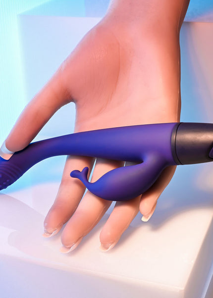 Selopa PLUM PASSION - Purple 18.3 cm USB Rechargeable Rabbit Vibrator