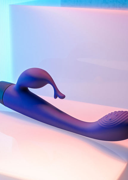 Selopa PLUM PASSION - Purple 18.3 cm USB Rechargeable Rabbit Vibrator