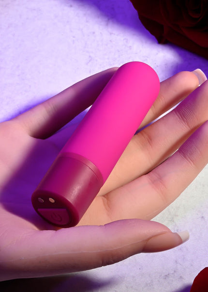 Selopa TINY TEMPTATION - Pink 9.2 cm USB Rechargeable Bullet