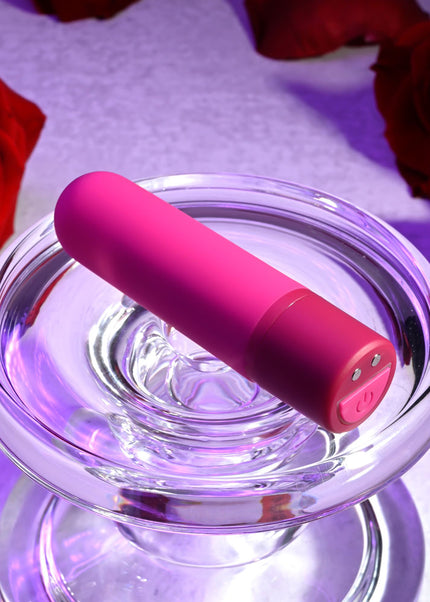 Selopa TINY TEMPTATION - Pink 9.2 cm USB Rechargeable Bullet