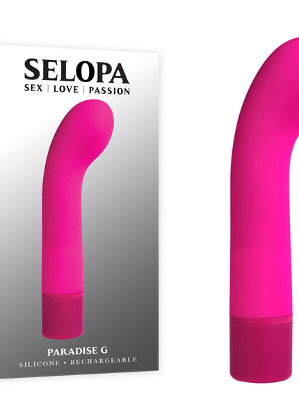Selopa PARADISE G - Pink 12.7 cm USB Rechargeable Vibrator