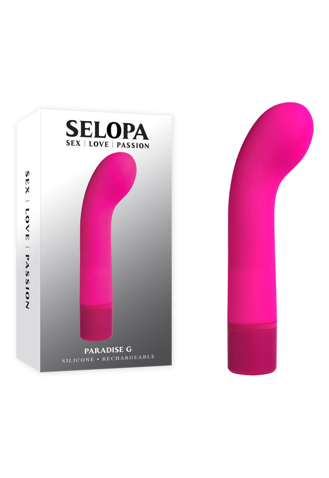 Selopa PARADISE G - Pink 12.7 cm USB Rechargeable Vibrator