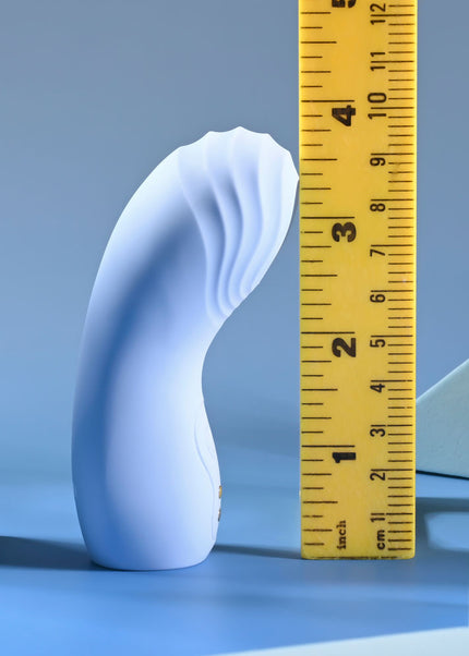 Selopa GOOD POINT - Purple USB Rechargeable Hollow Vibrating Finger Stimulator