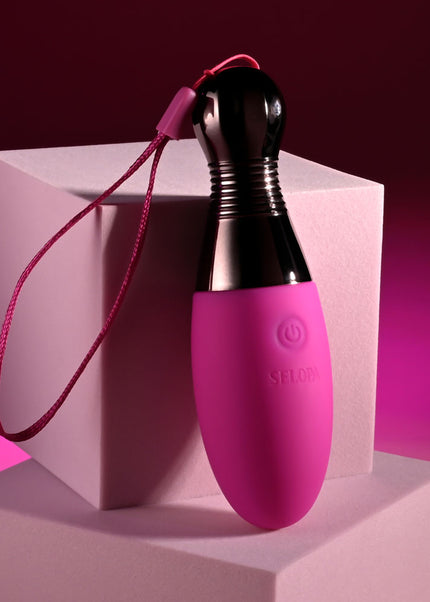 Selopa COMPANION - Pink 11.9 cm USB Rechargeable Vibrating Egg