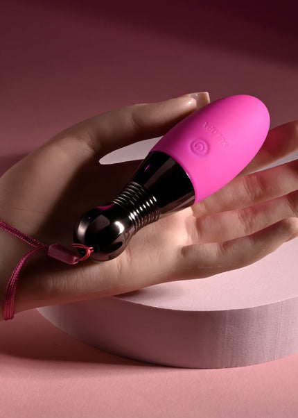 Selopa COMPANION - Pink 11.9 cm USB Rechargeable Vibrating Egg