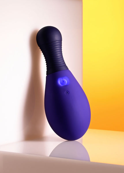 Selopa EGG ME ON - Purple 10 cm USB Rechargeable Egg with Wireless Remote