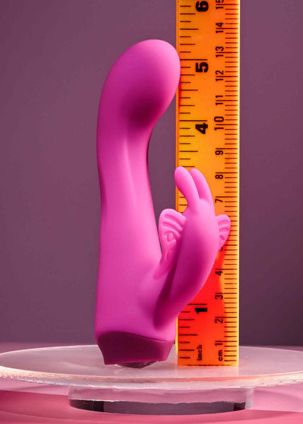 Selopa BUTTERFLY LOVE - Pink 13.8 cm USB Rechargeable Butterfly Vibrator