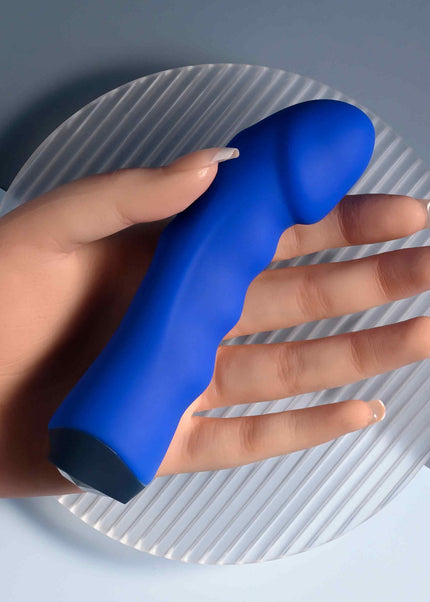 Selopa BLUE BANGER - Blue 13.6 cm USB Rechargeable Vibrator