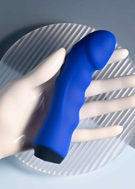 Selopa BLUE BANGER - Blue 13.6 cm USB Rechargeable Vibrator