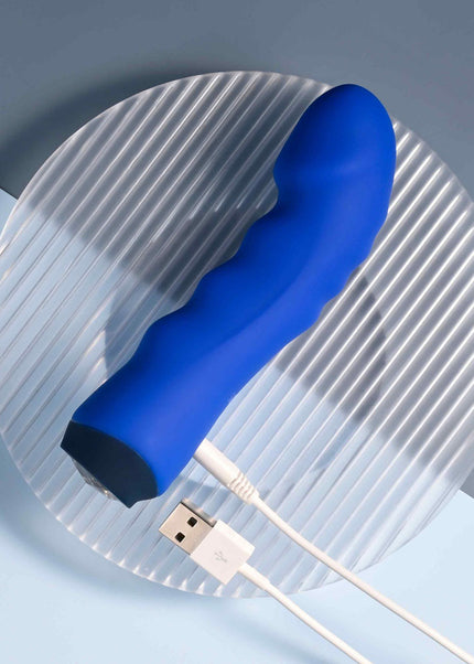 Selopa BLUE BANGER - Blue 13.6 cm USB Rechargeable Vibrator
