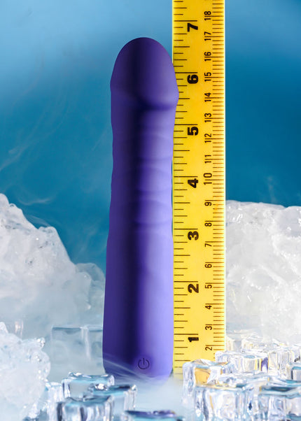 Selopa AMBITION - Purple 17 cm USB Rechargeable Thrusting Vibrator