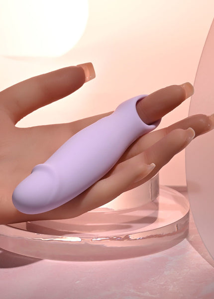 Selopa PETITE PECKER - Purple 11.7 cm USB Rechargeable Mini Vibrator