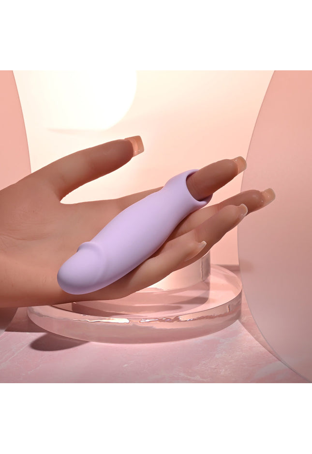 Selopa PETITE PECKER - Purple 11.7 cm USB Rechargeable Mini Vibrator