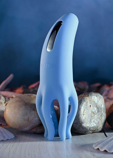 Selopa TENTACLE TICKLER - Blue USB Rechargeable Vibrating Stimulator