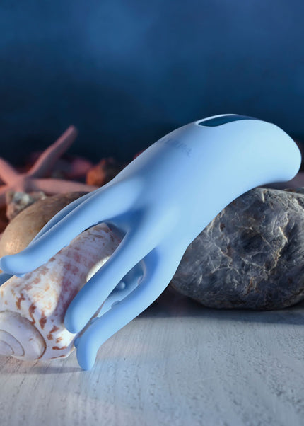 Selopa TENTACLE TICKLER - Blue USB Rechargeable Vibrating Stimulator