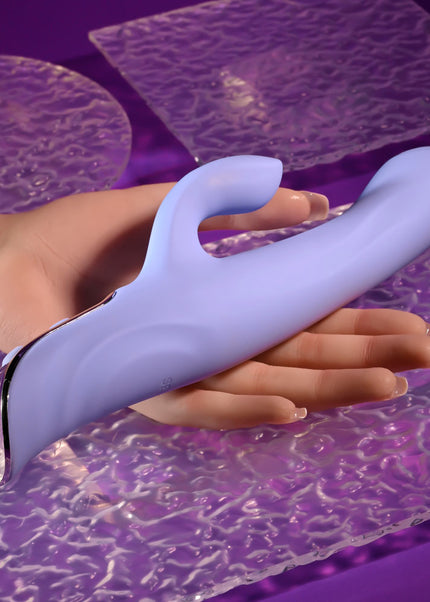 Evolved LAVENDER LOVE - Purple 23.3 cm USB Rechargeable Rabbit Vibrator