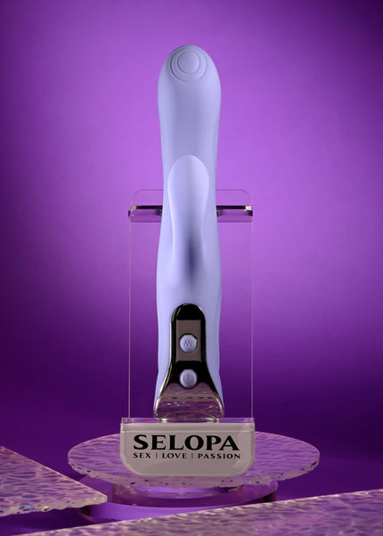 Evolved LAVENDER LOVE - Purple 23.3 cm USB Rechargeable Rabbit Vibrator