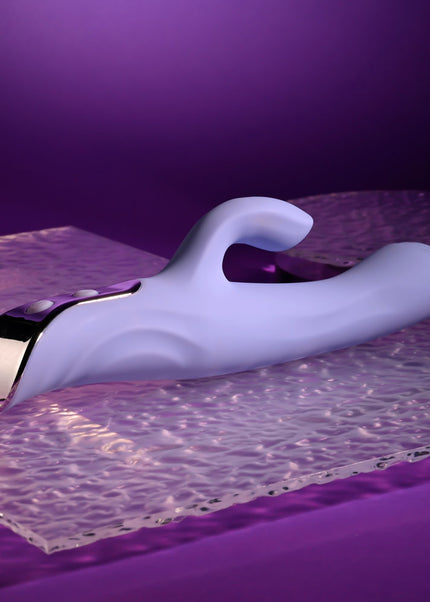 Evolved LAVENDER LOVE - Purple 23.3 cm USB Rechargeable Rabbit Vibrator