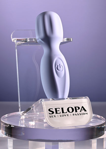 Selopa LIL' WAND - Purple 11 cm USB Rechargeable Massage Wand