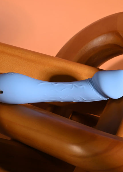 Selopa DAINTY DICK - Baby Blue 11.9 cm USB Rechargeable Mini Vibrator