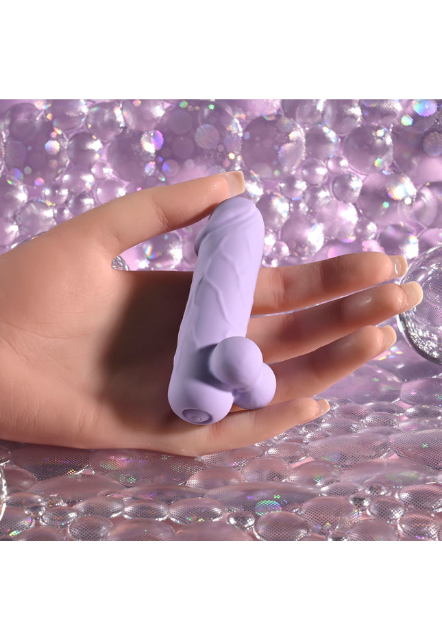 Selopa BALLSY BULLET - Purple 9.2 cm USB Rechargeable Bullet