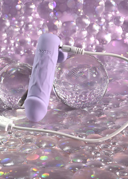 Selopa BALLSY BULLET - Purple 9.2 cm USB Rechargeable Bullet