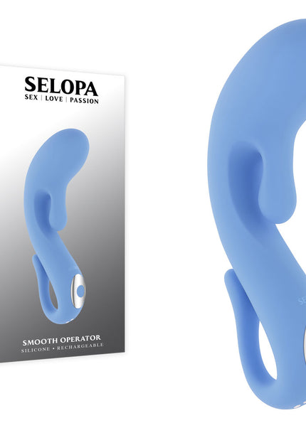 Selopa SMOOTH OPERATOR - Blue USB Rechargeable Vibrator
