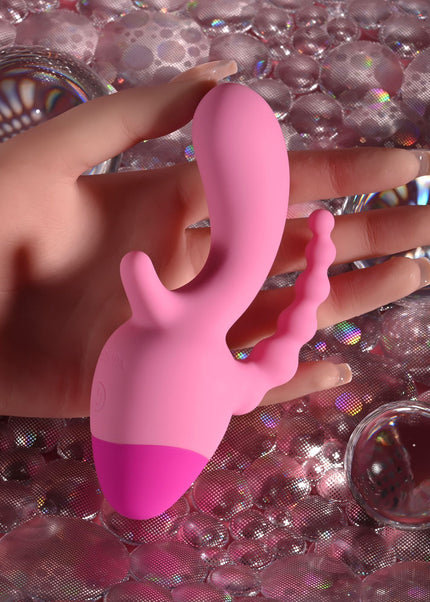 Selopa GAME ON - Pink USB Rechargeable Mini Triple Stimulator