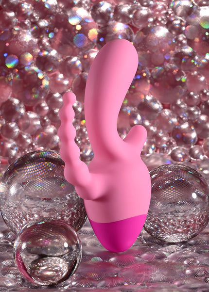 Selopa GAME ON - Pink USB Rechargeable Mini Triple Stimulator