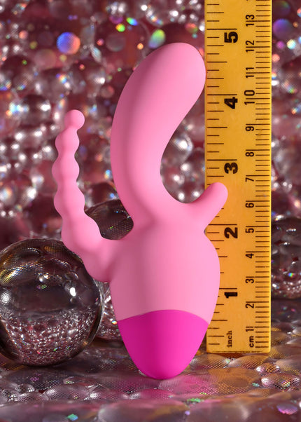 Selopa GAME ON - Pink USB Rechargeable Mini Triple Stimulator