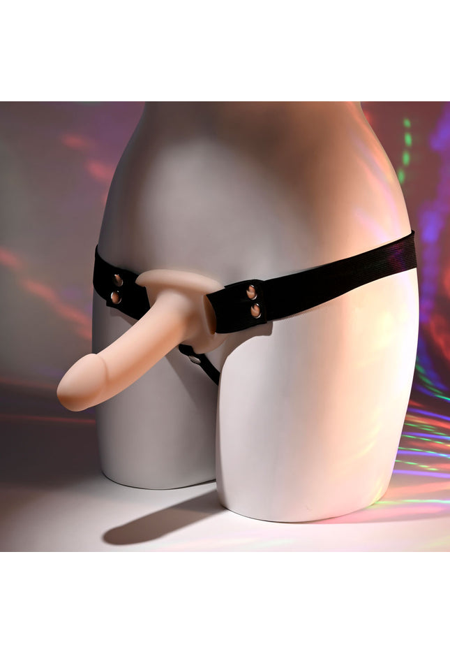 Selopa OUR FIRST HOLLOW STRAP ON LIGHT - Flesh 16.3 cm Hollow Strap-On