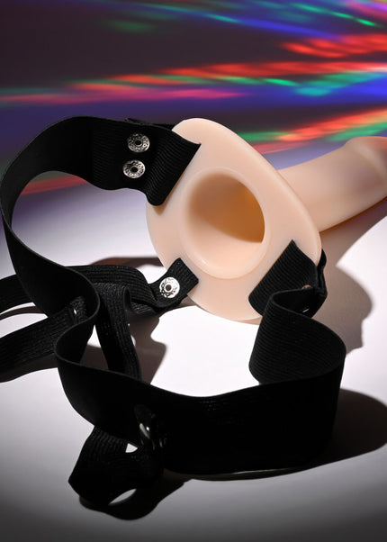 Selopa OUR FIRST HOLLOW STRAP ON LIGHT - Flesh 16.3 cm Hollow Strap-On