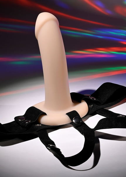 Selopa OUR FIRST HOLLOW STRAP ON LIGHT - Flesh 16.3 cm Hollow Strap-On