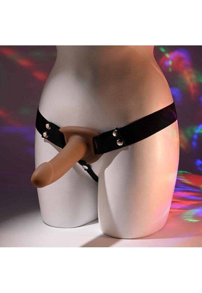 Selopa OUR FIRST HOLLOW STRAP ON DARK - Brown 16.3 cm Hollow Strap-On