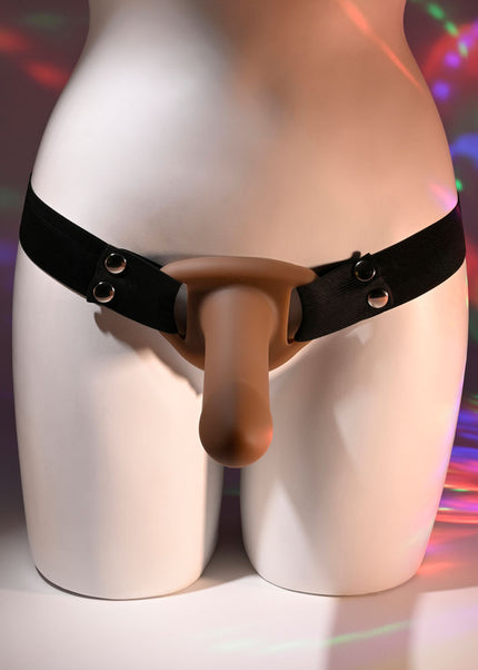 Selopa OUR FIRST HOLLOW STRAP ON DARK - Brown 16.3 cm Hollow Strap-On