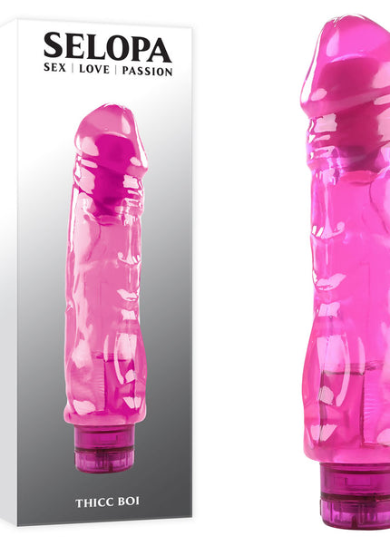 Selopa THICC BOI - Pink 22.9 cm Vibrator
