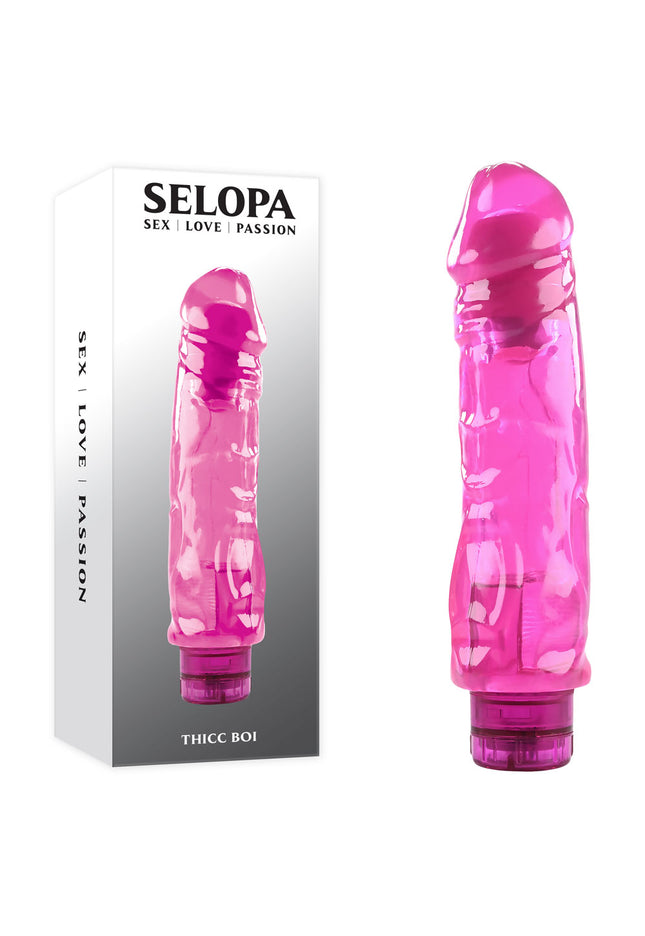 Selopa THICC BOI - Pink 22.9 cm Vibrator