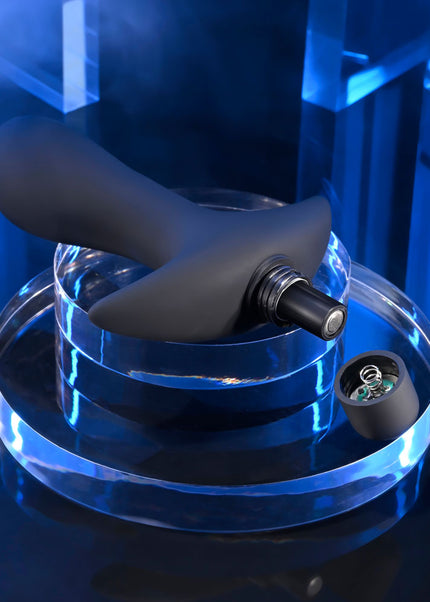 Selopa P-SPOT TRAINER - Black 12.7 cm Vibrating Prostate Massager