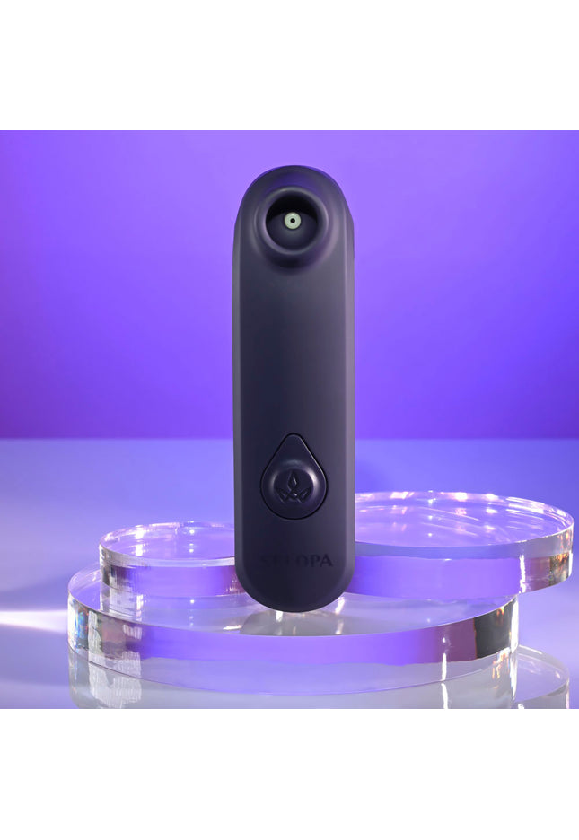 Selopa SURE THING - Black Vibrating & Sucking Stimulator