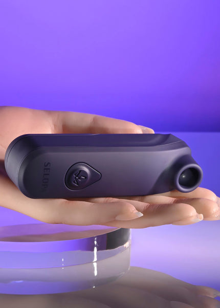 Selopa SURE THING - Black Vibrating & Sucking Stimulator